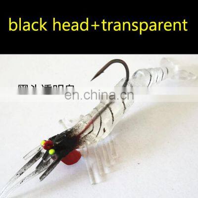 Soft Rubber Shrimp 10.5g 9cm River Wood Shrimp Lure for Bass Carp Trout Fishing photo-3