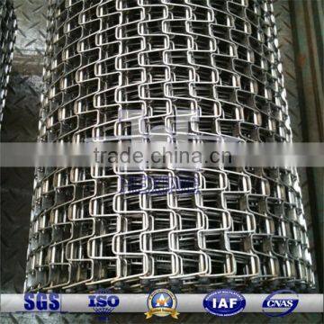 1 inch deep Honeycomb Flat Strip Conveyor Wire Mesh Belts