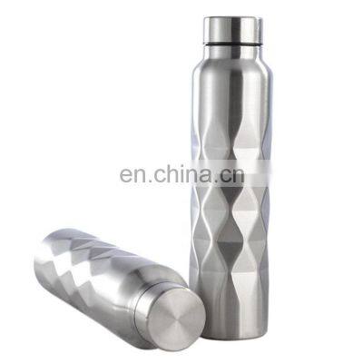 Customizable Single Wall Stainless Steel Water Bottles with Custom Logo 1000ml