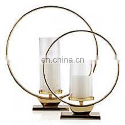 antique modern art candle holder