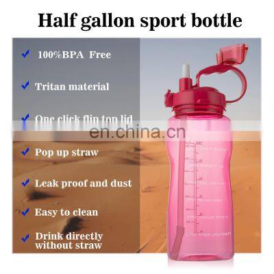 Wholesale BPA Unique Shaped Plastic Frosted Beach Classic High Quality Water Bottles photo-4