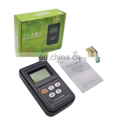 English Japanese Menu FS9000 Battery Type Nuclear Radiation Detector Radiation Dosimeter