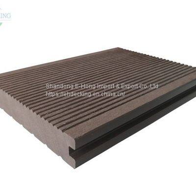 Composite Decking EHA140S25      Solid composite decking      Wpc Outdoor Decking Wholesale