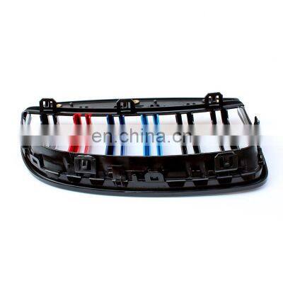 M3 Style E90 Front Bumper Grill for BMW 3 Series E90 M Color Double Slat Line Style 2005-2008 photo-4