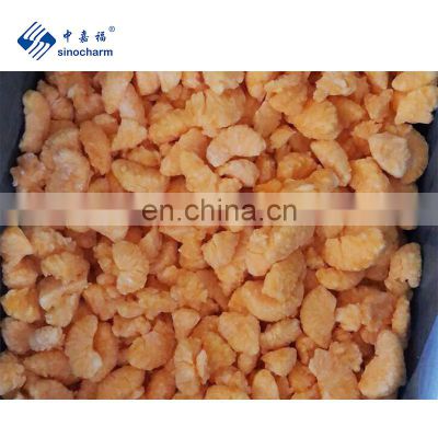 Sinocharm BRC-A Approved  IQF Mandarin Orange Segment Frozen Mandarin Orange