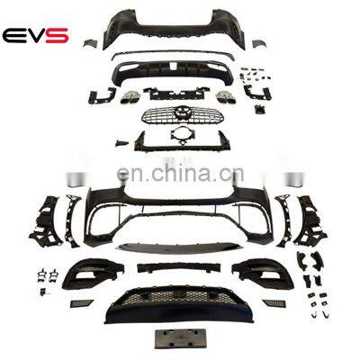 Auto parts for Mercedes Benz GLE W167 2020 upgrade to GLE63s AMG Model with bumpers grille tail lip tail exhaust