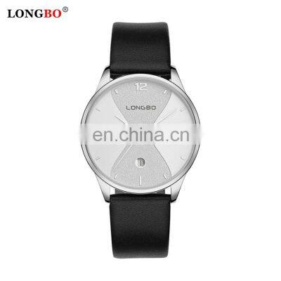 LONGBO 7315 Unisex Men Women Cheap Simple Watches Analog Quartz Leather Strap Couple Wrist Watch photo-5