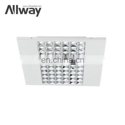 Easy Multi Installation Method Square Tri Color Hanging Embedded LED Panel Recessed Lighting