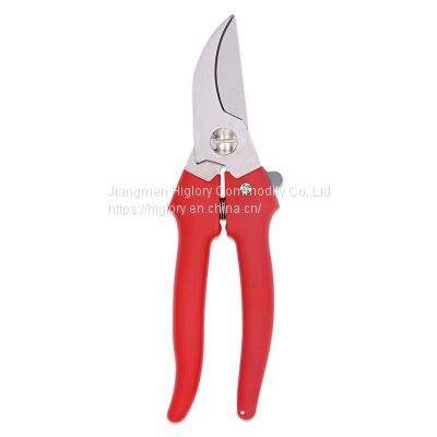 Professional Pruning Shears Stainless Steel Bypass Manual Shears Garden Shears