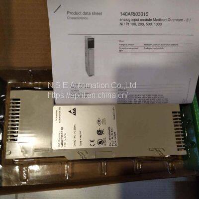 Easy To Use Schneider Electric Parts Modicon Quantum 140ARI03010 Analogue Input