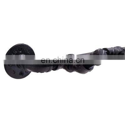 Heavy Duty Wall Mounted Metal Industrial Pipe Coat Rack photo-2