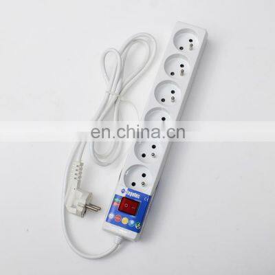 Custom Length Big Power French Multi Extension Electrical Sockets Socket With Switch photo-3