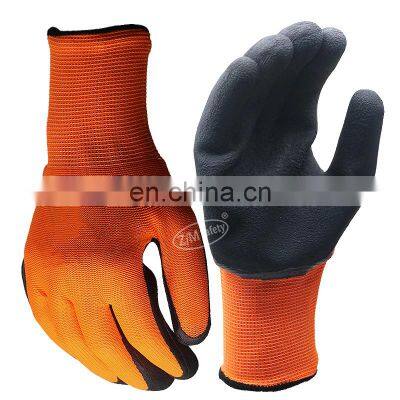 Wholesale Industrial Construction Hand Protection Garden Glove Soft Latex Foam Coated Work Safety Gloves Women Guantes De Latex