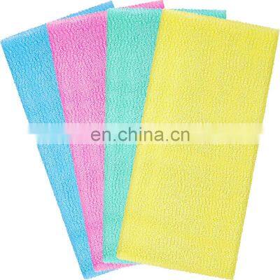 Premium Bath Body Scrub Exfoliating Washcloths Japanese Skin Beauty Washcloth Exfoliating Shower Towel Back Scrubber For Shower