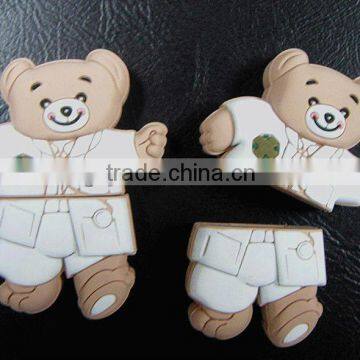 New cute teddy bear PVC USB flash 2-4GB