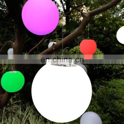 event garden lights indoor outdoor restaurant decorative pendant/16 color change wireless smart led ball lamp