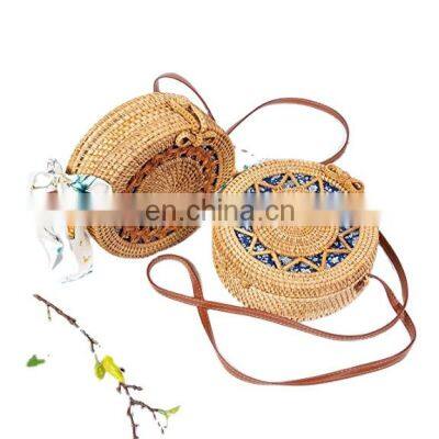 Natural Beautiful Woven Rattan Bag Style Bohemian Bali Handbag Beach Bag Straw bag Wholesale