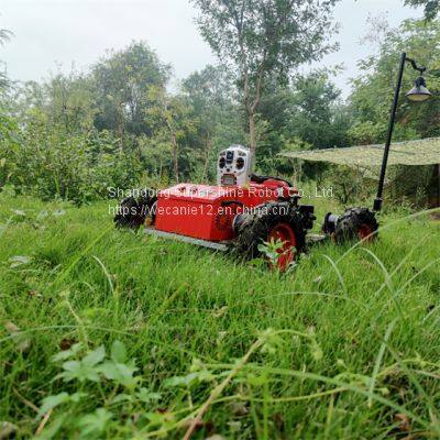 rc slope mower, China remote control mower for hills price, robot lawn mower with remote control for sale