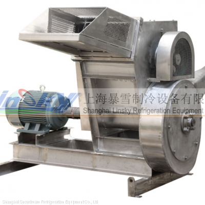 Ice crusher blower