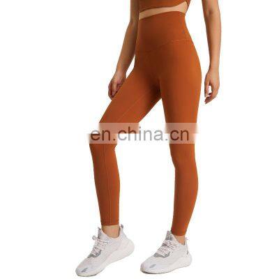 High Waist 13 cm Waistband Women Gym Sports Ankle Length Sport Tights Yoga Fitness Pants Workout Leggings Pants With Pocket photo-5