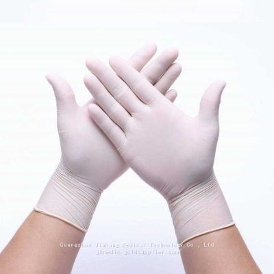 Medical Powder free Nitrile latex Gloves，Rubber latex Gloves