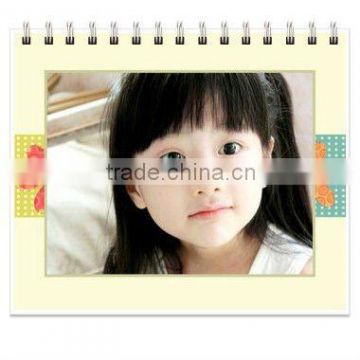 China Cheap High Quality Spiral Bound Desk Daily Calendar Printing