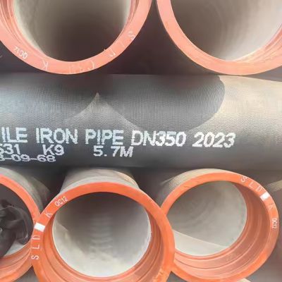 China Push-on Type Joint Class K7 K8 K9 K10 Socket Spigot Ductile Iron Pipe for Drinking Water