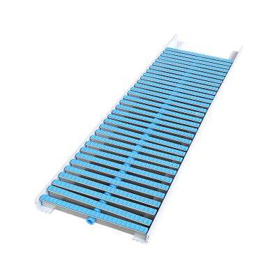 ABS Plastic Wavy Gratings for Overflow Swimming Pool Gutter Driveway Pool Overflows