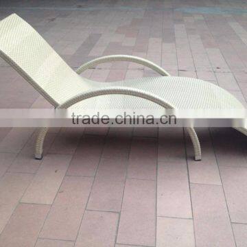 Commercial Furniture Durable Sun Loungers PE Rattan Sling Chair for Outdoor photo-4
