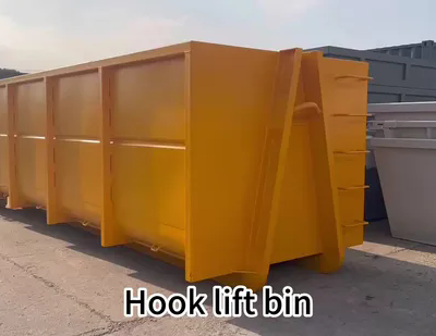 BOLI Hook Lift Bin Container,Scrap Bins Farm Waste Treatment Machinery Truck Dumpster Container Hook Lift