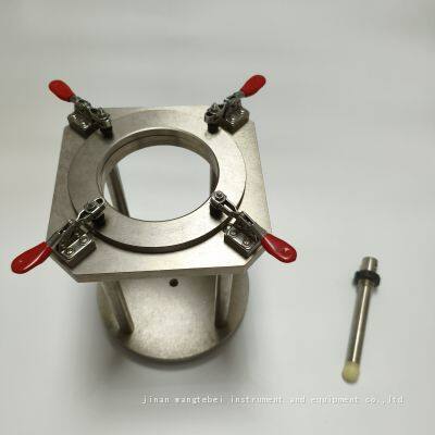 Stretch wrap film quality control testing equipment ASTM D5748 test fixture supplier Puncture resistance test for packaging films