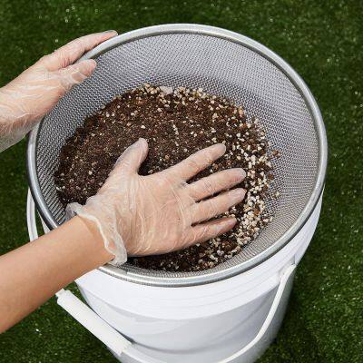 Accurate Sorting Bonsai Soil Sifter Stainless Steel Wire Stainless Steel Wire Welding Cutting Bending for Gardening