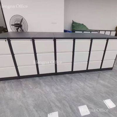 Multiple Colors Heavy-Duty Mobile A4 Hanging File Cabinet With Lockable System and Steel Column Slides | Large Capacity Storage for Office photo-2