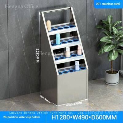 Commercial Grade Water Bottle Rack for Schools, Offices, and Sports Facilities – Convenient and Durable
