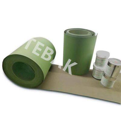 TURCITE B Width 100mm 150mm 200mm 300mm Red/Blue/Green PTFE Turcite B Sheet for Guide Soft Belt