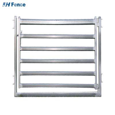 Portable Galvanized Steel Livestock Cattle Panels Crowd Control Folding Panels Easy to Install Portable Farm Fence