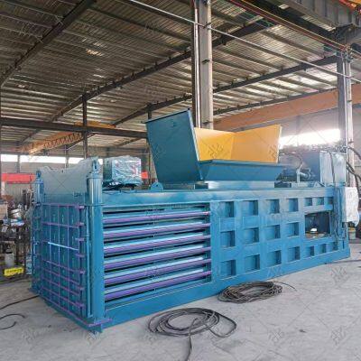 Straw PET Bottles Compactor Baler Machine Waste Paper Carpet Baler Plastic Bottle Baler Machine photo-2