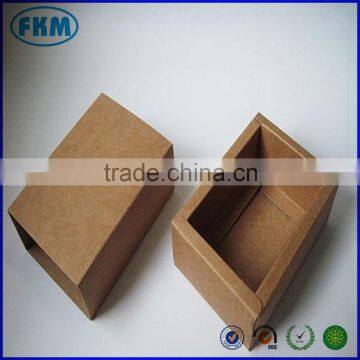 Custom design 350gram Kraft paper slider Box