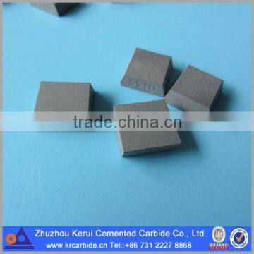 Customized carbide bits/carbide plate welded onto the saw blade for limestone cutting