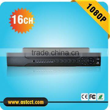 Full HD Ahd dvr 16ch 1080P support ip ptz cameras