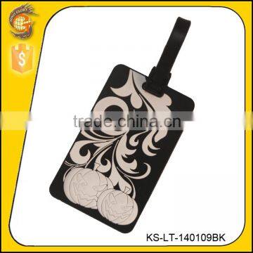 Halloween gift soft luggage tag for bag decor