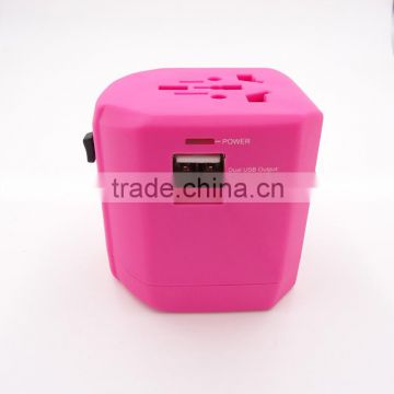 china gift items Universal UK Travel Adapter/european electrical power plug adapter with usb/seasons plug adapters