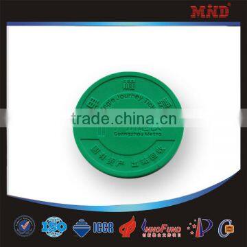 MDT14 125khz em4100 RFID disc tag/rfid Coin Tag /rfid clear disc tag