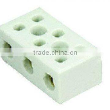 China manufacture 30A porcelain/ ceramic connector porcelain terminal block ( 5 years golden supplier )