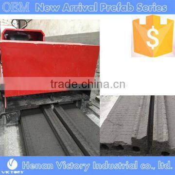 Double L concrete walling panel machine for precast concrete structures