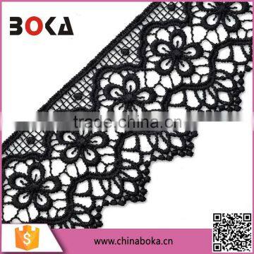 2015 Fashion Embroidery Flower Patterm Width 3cm Lace Factory Direct Sales Trimming lace; wholesale trim lace