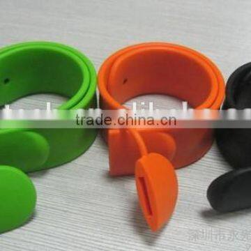 Fashion Colorful Silicone Bracelet Usb Pen Drive/usb Flash Drive/usb Memory Stick For Promotion Quality Choice photo-2