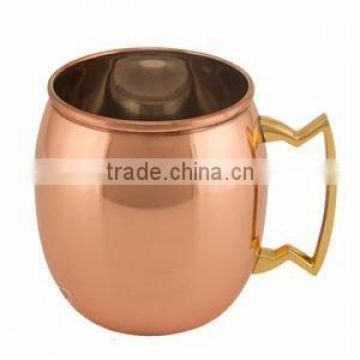 SOLID COPPER MOSCOW MULE MUG