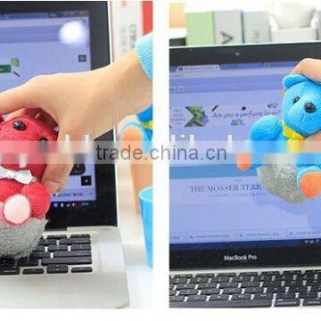 Screen Cleaner Plush Toy / Plush Stuffed Screen Cleaner Bear Toy photo-2