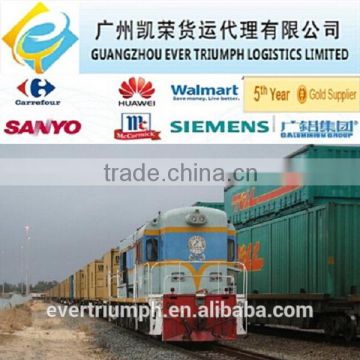 Railway freight container from China to Uzbekistan